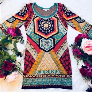 Anthropologie Flying Tomato Knit Dress / Tunic